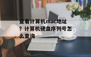 查看计算机mac地址？计算机硬盘序列号怎么查询
