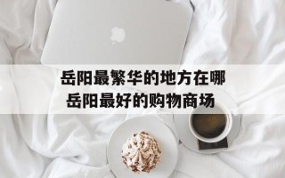 岳阳最繁华的地方在哪 岳阳最好的购物商场
