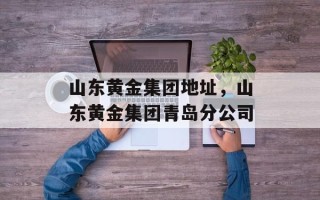 山东黄金集团地址，山东黄金集团青岛分公司