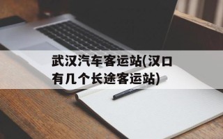 武汉汽车客运站(汉口有几个长途客运站)