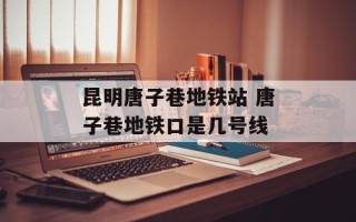 昆明唐子巷地铁站 唐子巷地铁口是几号线