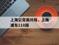 上海公交南川线，上海浦东118路