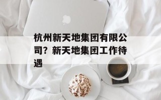 杭州新天地集团有限公司？新天地集团工作待遇