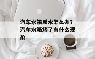 汽车水箱反水怎么办？汽车水箱堵了有什么现象