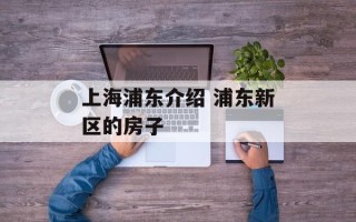 上海浦东介绍 浦东新区的房子