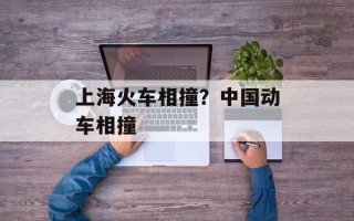 上海火车相撞？中国动车相撞