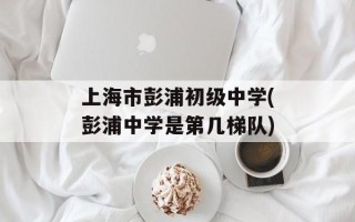 上海市彭浦初级中学(彭浦中学是第几梯队)