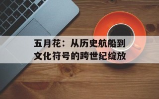 五月花：从历史航船到文化符号的跨世纪绽放