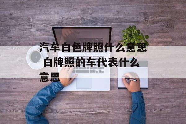 汽车白色牌照什么意思 白牌照的车代表什么意思-第1张图片-