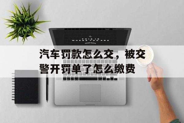汽车罚款怎么交，被交警开罚单了怎么缴费-第1张图片-