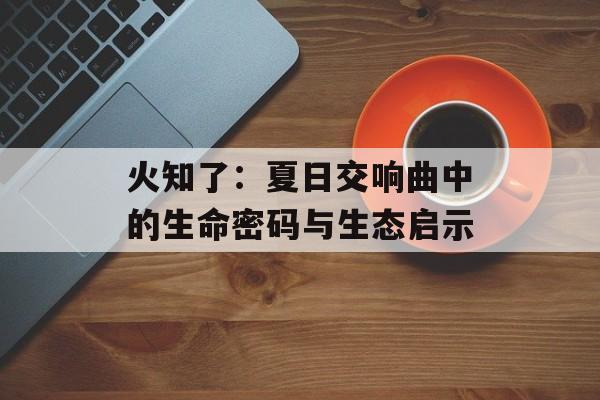 火知了：夏日交响曲中的生命密码与生态启示-第1张图片-